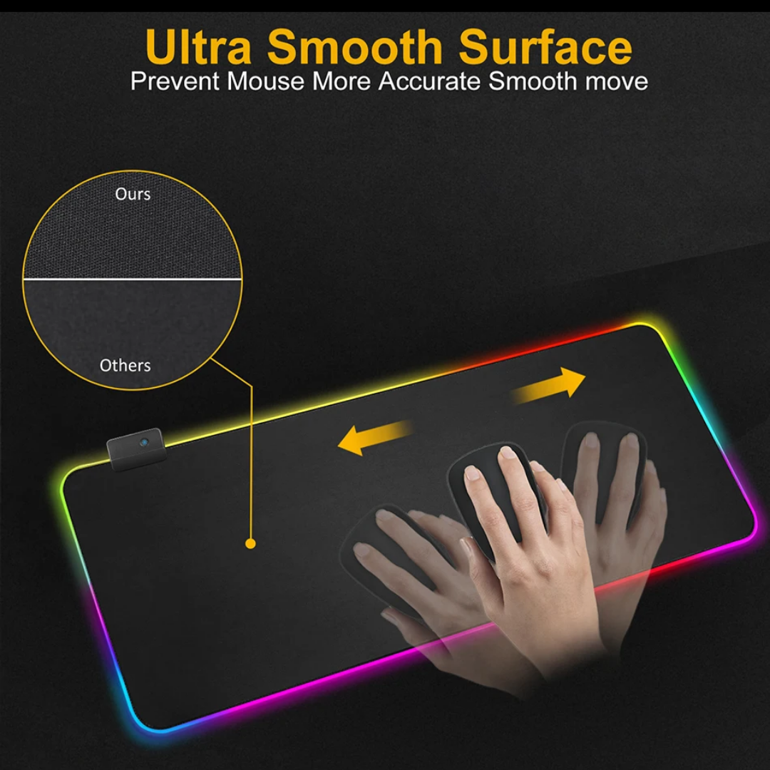 XXL RGB Gaming MousePad - (800×300×4mm)