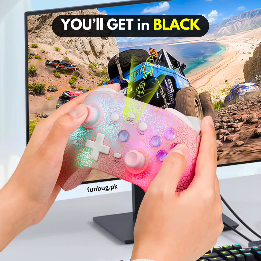 NS21 Universal Gaming Controller - Rgb Lighting – FunBug gaming controller in Pakistan