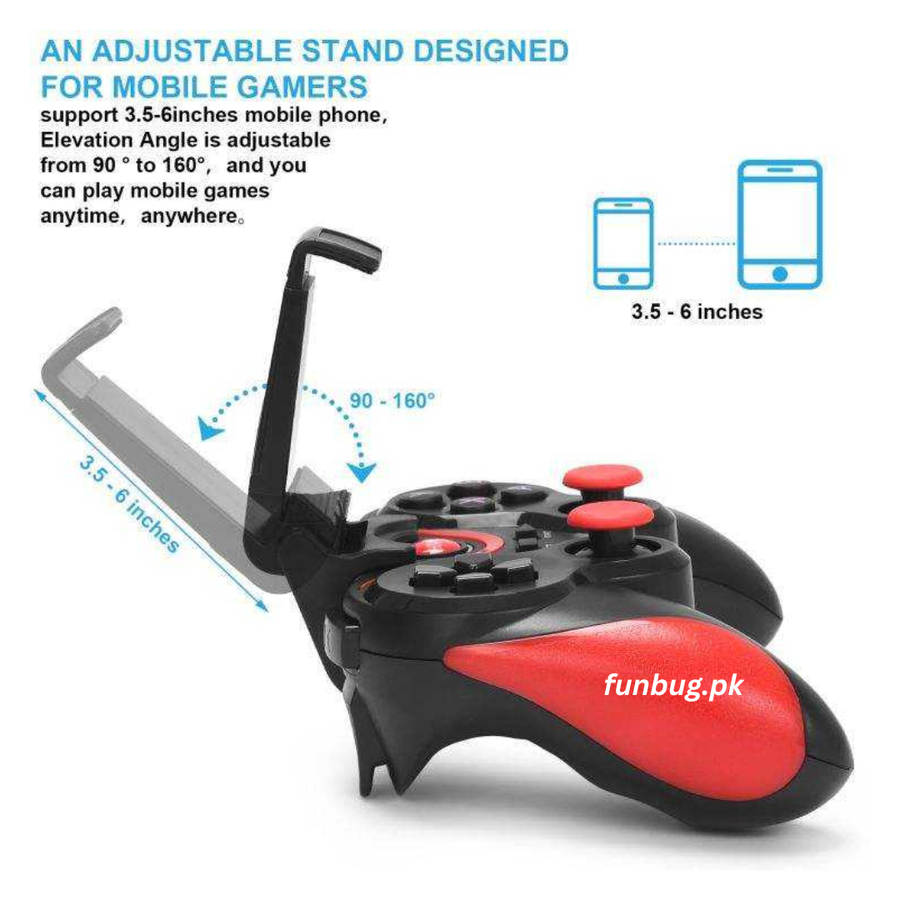 Bluetooth Wireless Gaming Controller - X3 – FunBug gaming controller in Pakistan