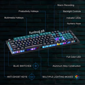 HP GK100F Rgb Mechanical Gaming Keyboard