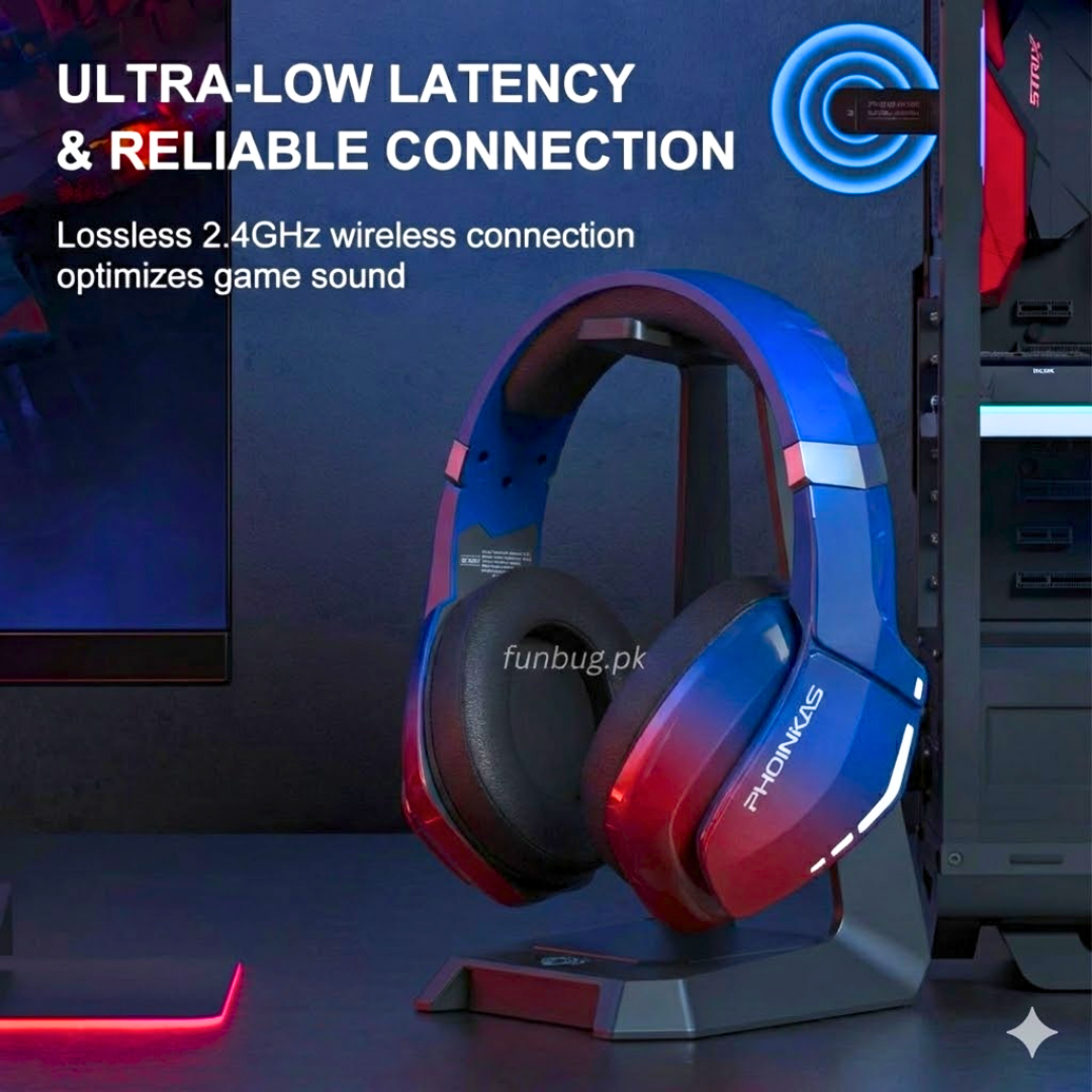 Phoinikas Q8S Gaming Headset - 7.1 Surround Sound