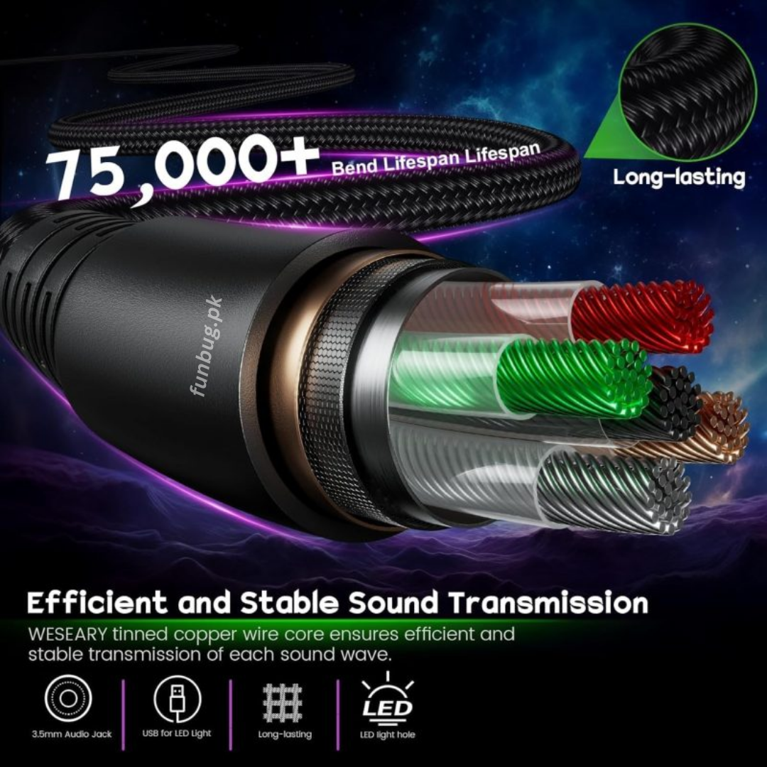 V2X Gaming Headset with Noise Reducing Mic