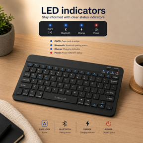 Rechargeable Mini Wireless Bluetooth Keyboard