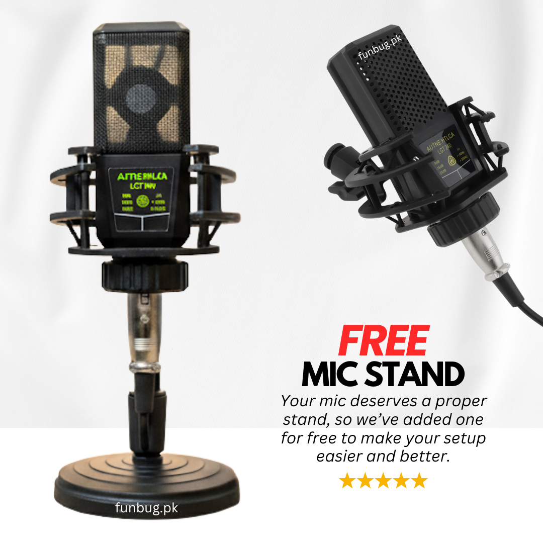LGT240 Condenser Mic – Studio Recording Podcast
