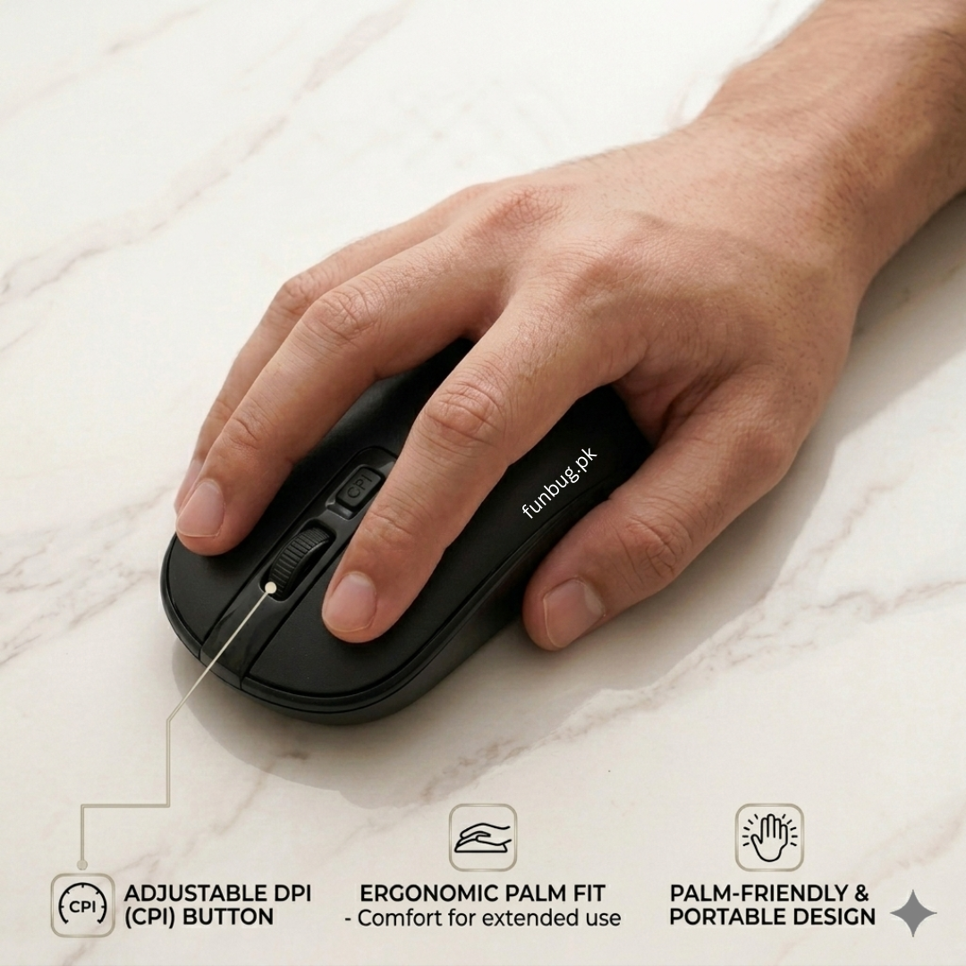 Mini Wireless Keyboard & Mouse Combo - GKM901
