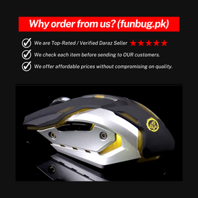Original Foxin Rgb Gaming Mouse with 6 Buttons