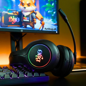 Bijo G918 Wireless + Wired Rgb Gaming Headset