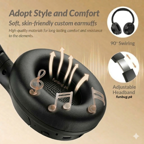 Nia J1 Wireless Bluetooth Headphones - ANC