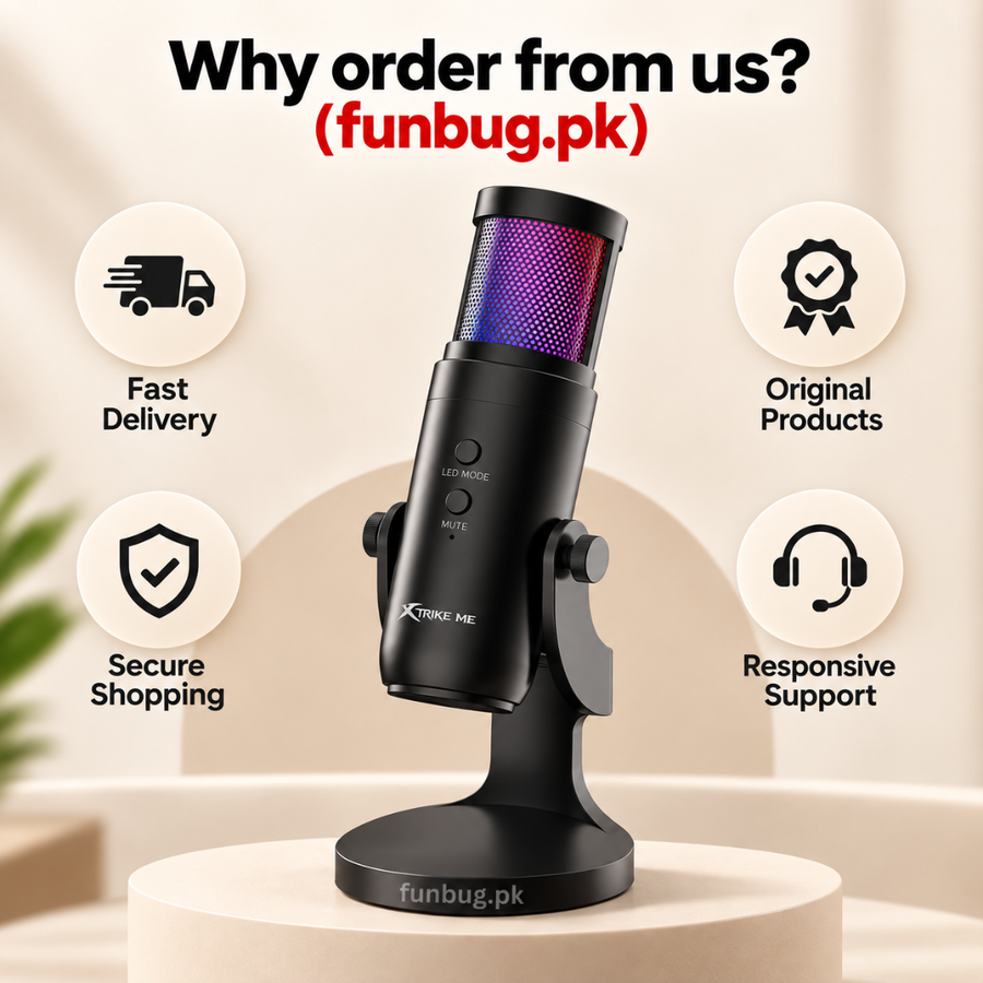 XMC03 USB RGB Gaming Microphone