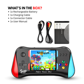 FunBug X7M HD Mini Retro Handheld Game Console