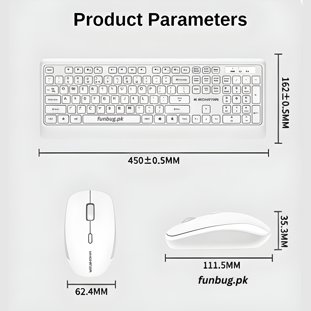 Monster KM3 Wireless Keyboard Mouse Combo