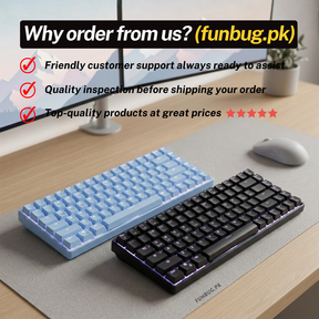 WL84 Tri-Mode Wireless Mechanical Gaming Keyboard
