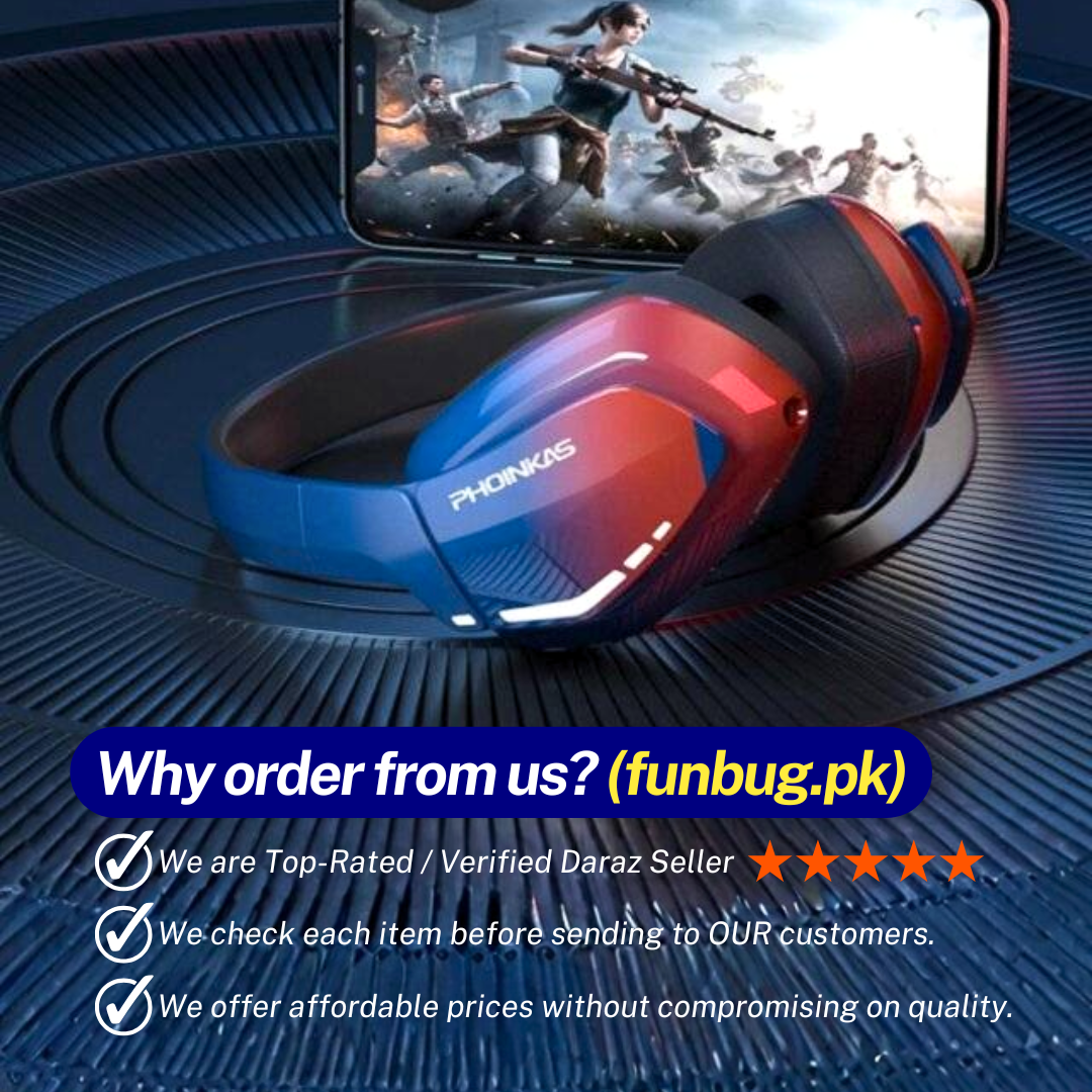 Phoinikas Q8S Gaming Headset - 7.1 Surround Sound