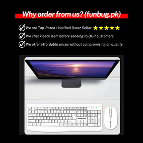 Monster KM3 Wireless Keyboard Mouse Combo
