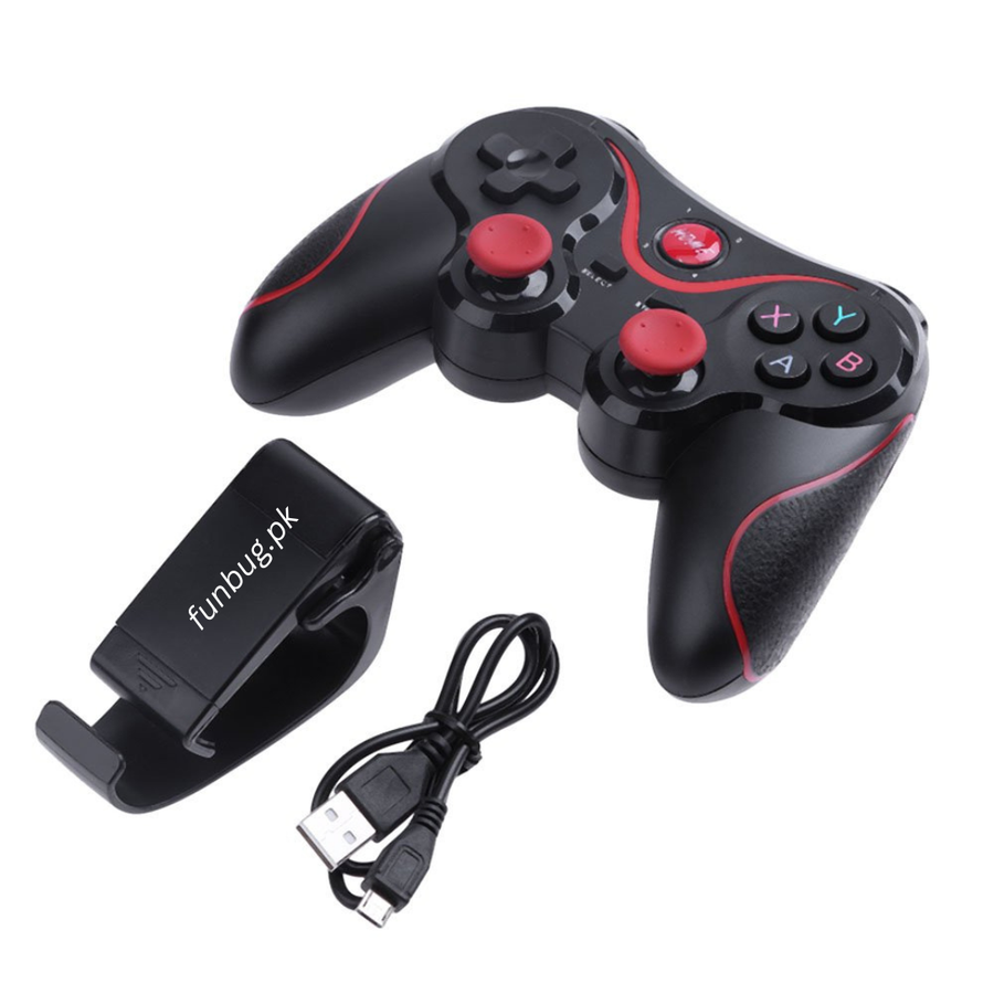 Bluetooth Wireless Gaming Controller - X3 – FunBug gaming controller in Pakistan