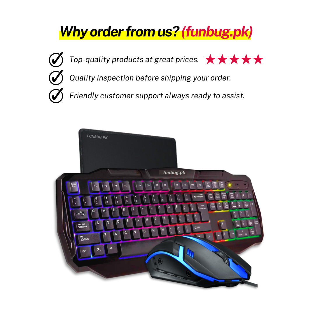 Deltaco 3in1 Gaming Combo