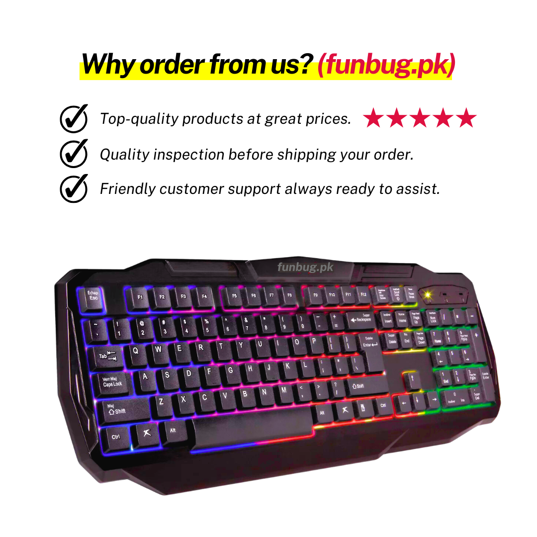 Deltaco Gaming Keyboard