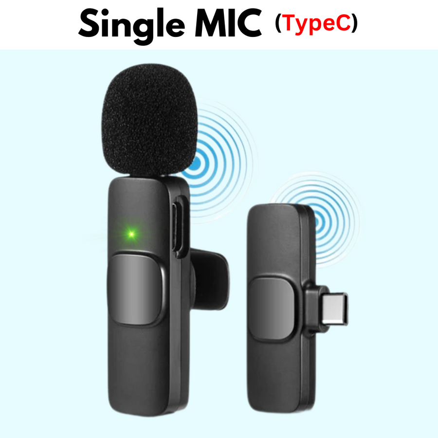 FunBug Wireless Lavalier Microphone | K8, K11