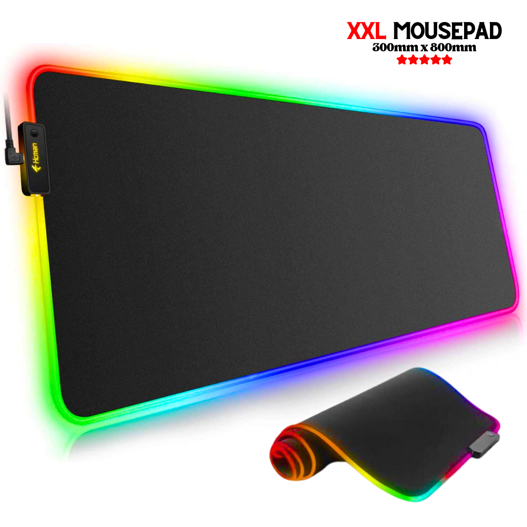 XXL RGB Gaming MousePad - (800×300×4mm)