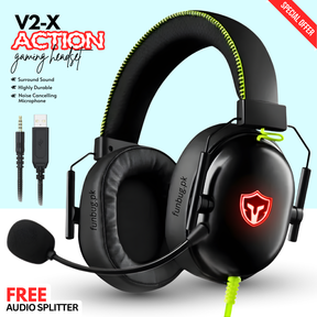 V2X Gaming Headset with Noise Reducing Mic