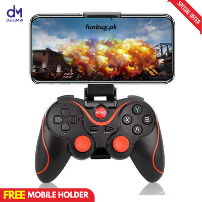 Bluetooth Wireless Gaming Controller - X3 – FunBug gaming controller in Pakistan