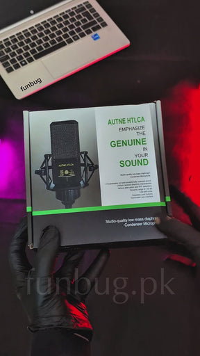 LGT240 Condenser Mic – Studio Recording Podcast