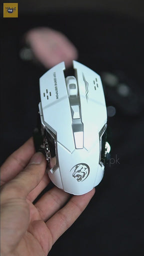 Rechargeable Wireless Mouse - 600mAh, 6 Buttons, 3200DPI