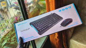 J209 Gaming Keyboard & Mouse - Mint Green