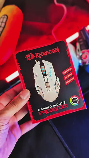 Skylion Rgb Wired Gaming Mouse - Black & White