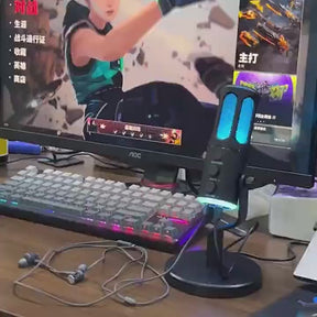 SU8 Professional USB Desktop Rgb Microphone
