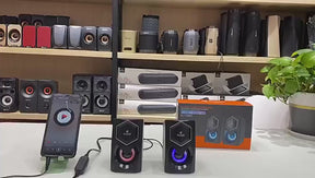 Kisonli L1020 Dual Wired Speakers for PC, TV, Laptop